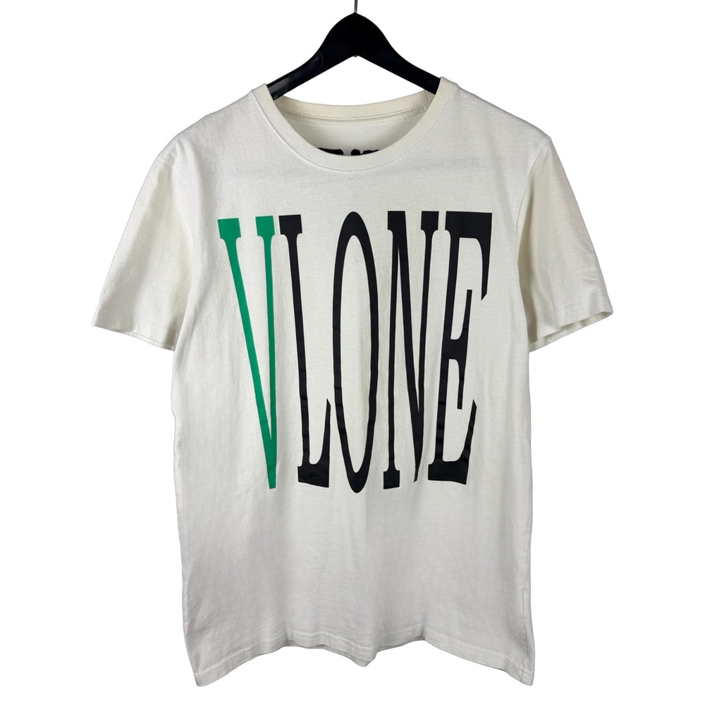 Mens 2010s VLONE OG Streetwear Double Sided A$AP Logo Shirt Size M